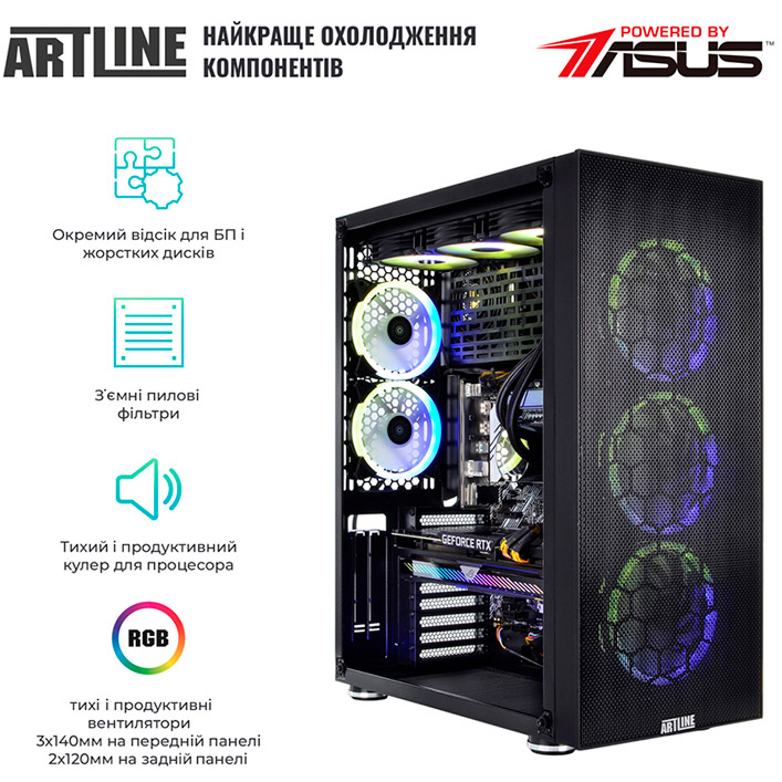 Фото Компьютер ARTLINE Gaming X96v60Win