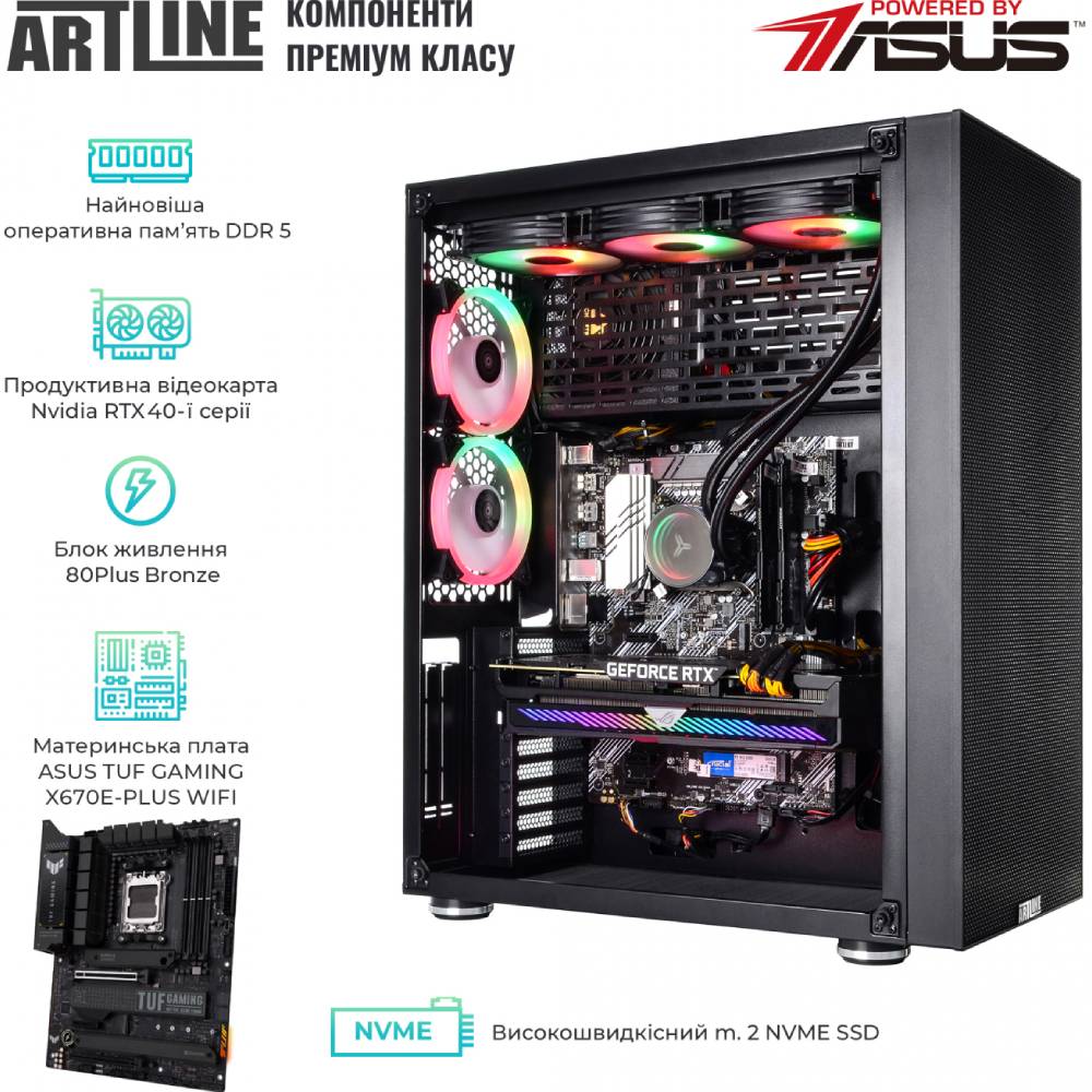 Изображение Компьютер ARTLINE Gaming X98v58Win