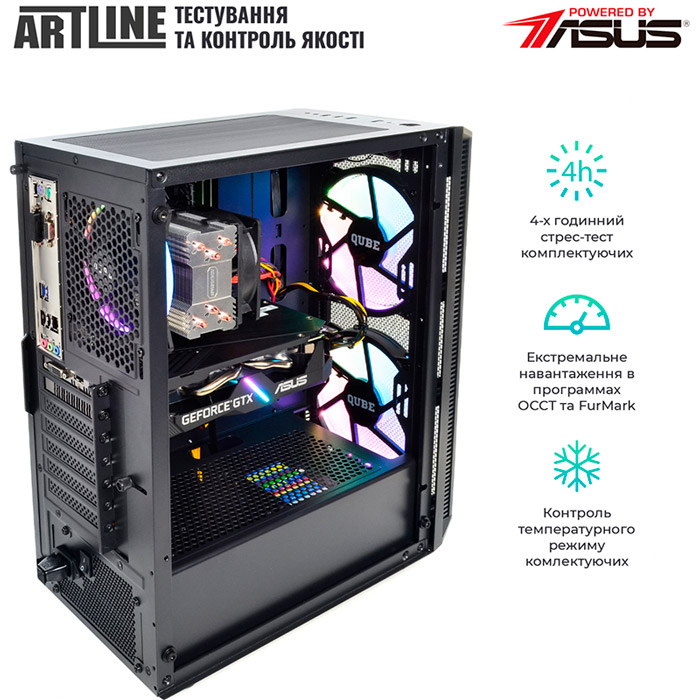 Зображення Комп'ютер ARTLINE Gaming X65v37Win