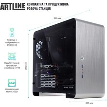 Компьютер ARTLINE WorkStation W73v17Win