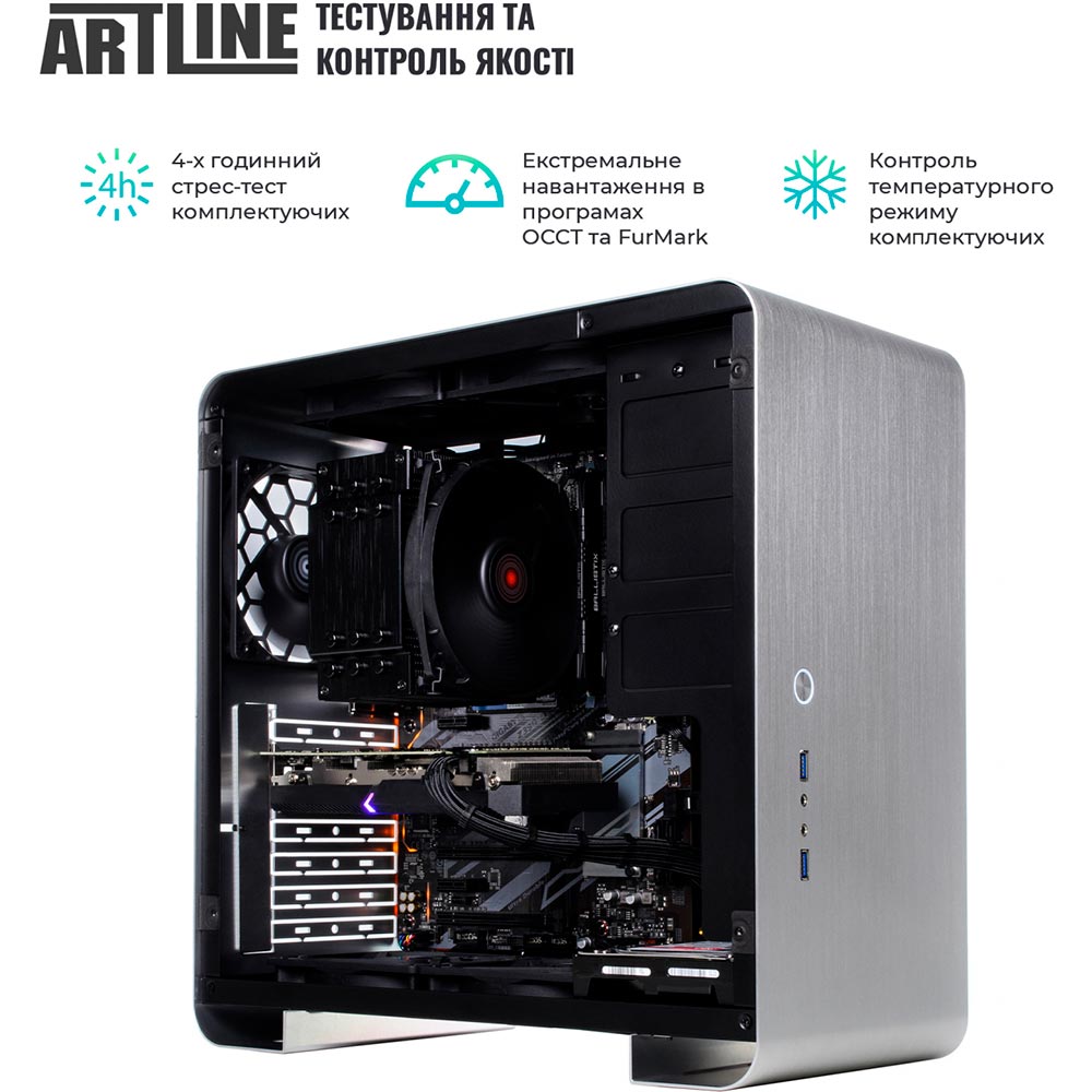 Зовнішній вигляд Комп'ютер ARTLINE WorkStation W72v08Win