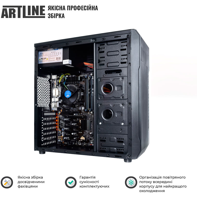 Комп'ютер ARTLINE Business B23v24 Модель процесора G3900