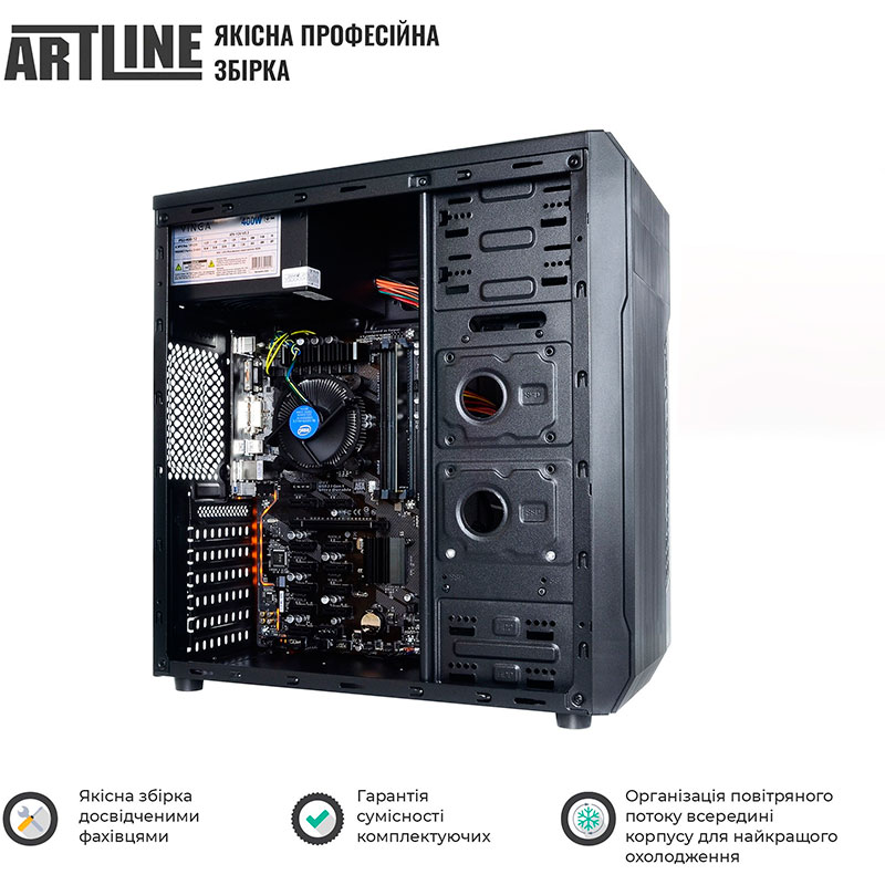 Комп'ютер ARTLINE Business B23v25Win Модель процесора G3900