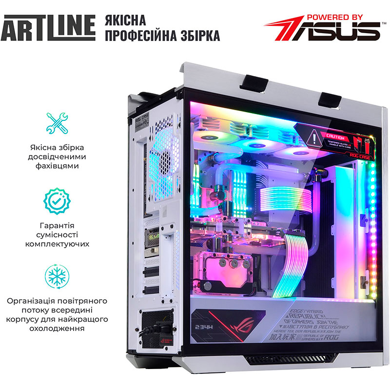 Компьютер ARTLINE Overlord P99v57Win Чипсет ROG CROSSHAIR X670E HERO