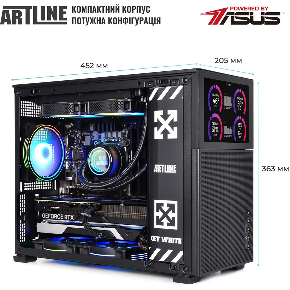 В інтернет магазині Комп'ютер ARTLINE Gaming D31 (D31v01)