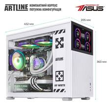 Компьютер ARTLINE Gaming D31WHITE (D31WHITEv13)