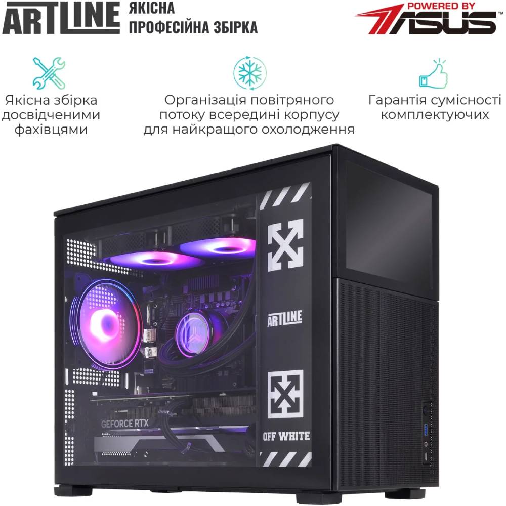 Комп'ютер ARTLINE Gaming D31 (D31v08Win) Чіпсет AMD B550