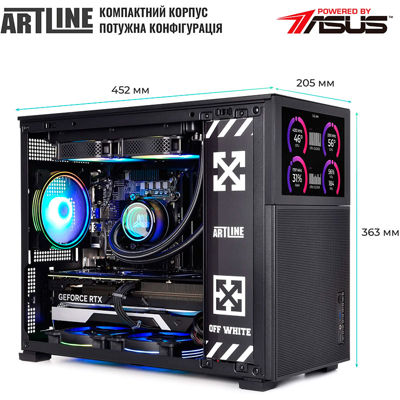 Комп'ютер ARTLINE Gaming D31 (D31v21) Клас геймерський