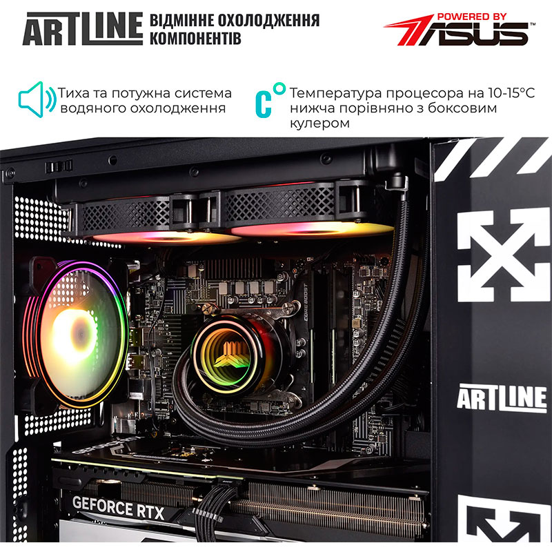 Компьютер ARTLINE Gaming D31 (D31v22) Чипсет PRIME B550M-A