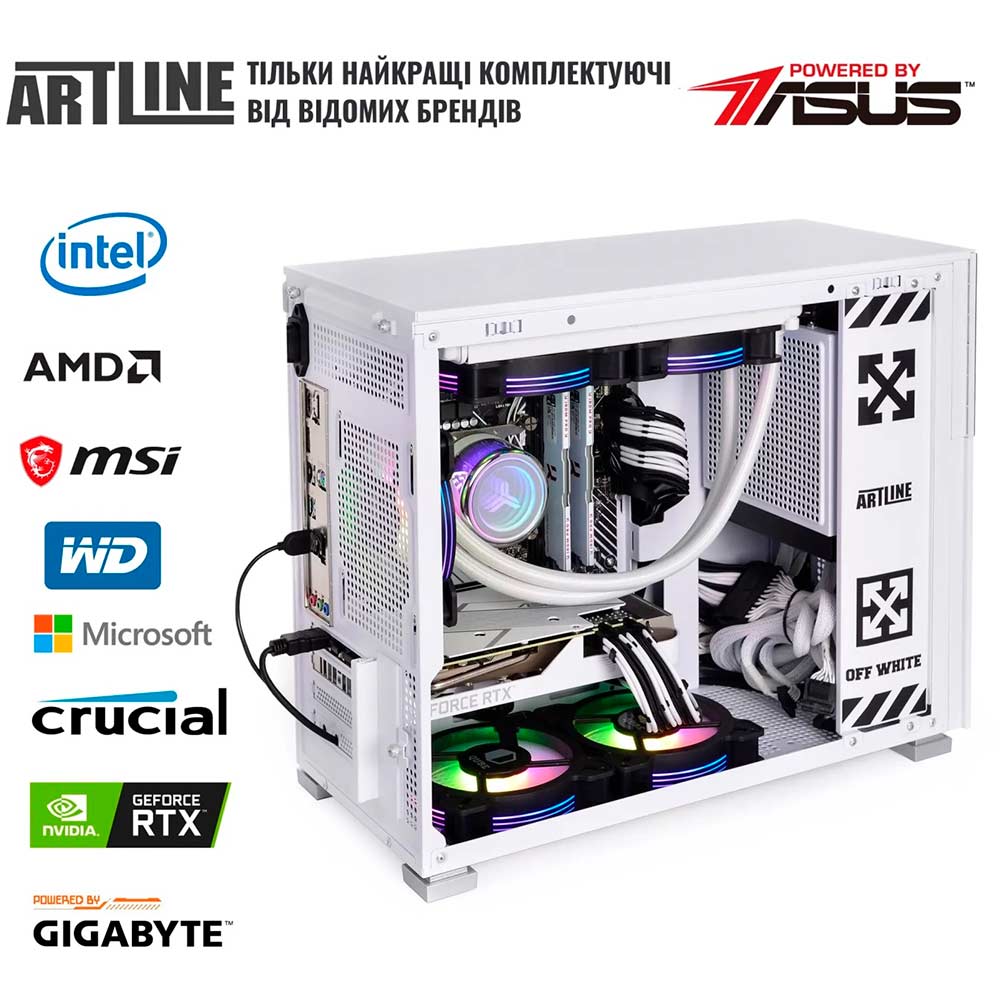 Изображение Компьютер ARTLINE Gaming D31WHITE (D31WHITEv33)