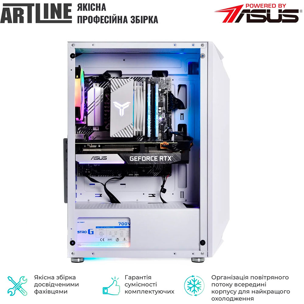 В интернет магазине Компьютер ARTLINE Gaming X68WHITE Windows 11 Home (X68WHITEv33Win)