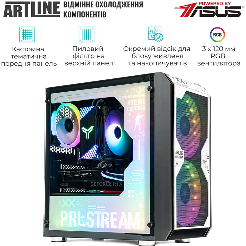 Фото Комп'ютер ARTLINE Gaming GBS (GBSv25cs)