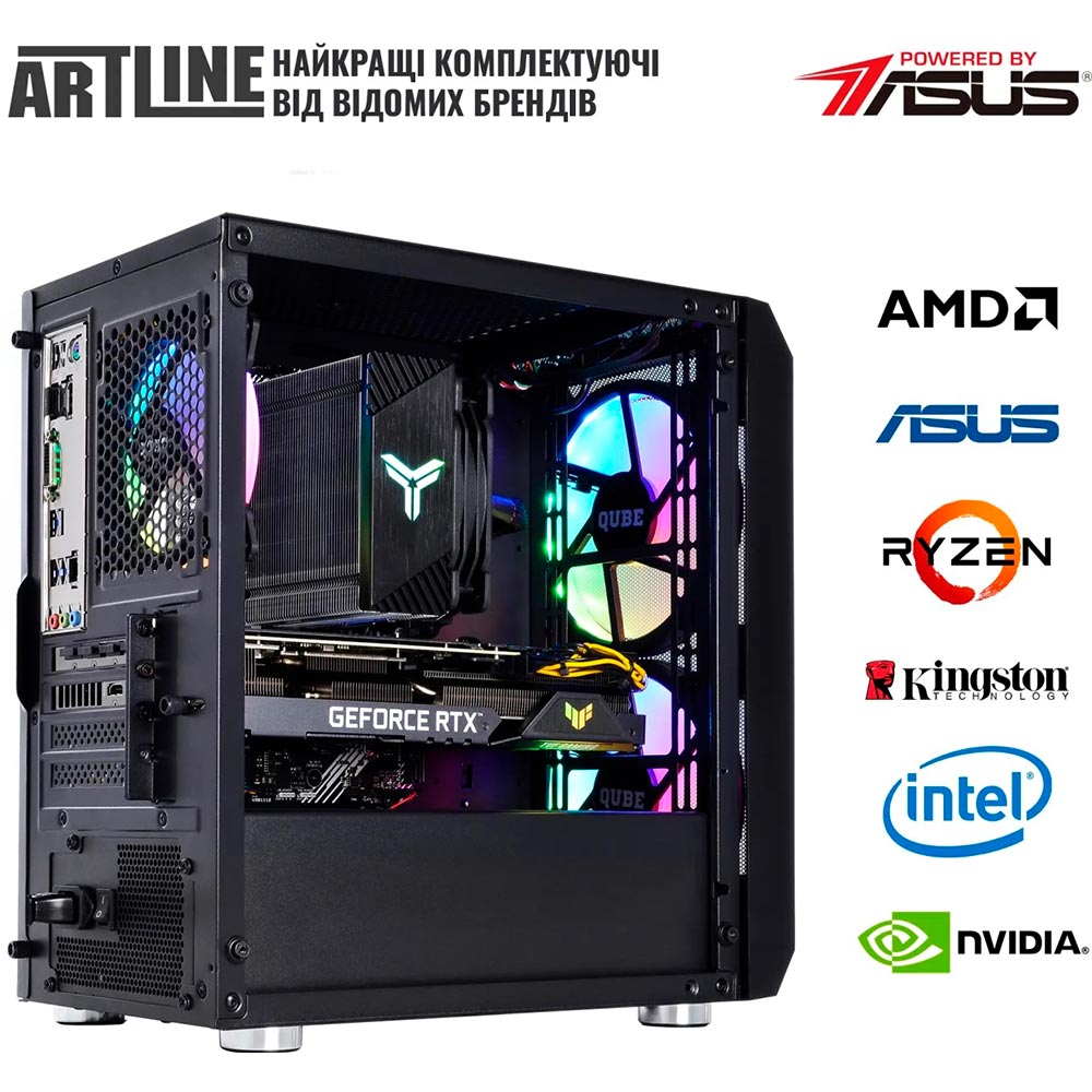 Зовнішній вигляд Комп'ютер ARTLINE Gaming X75 Windows 11 Home (X75v80Win)