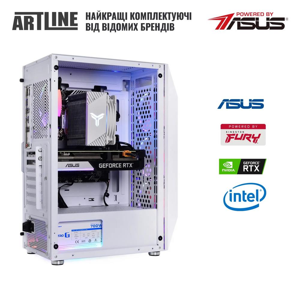 Зовнішній вигляд Комп'ютер ARTLINE Gaming X57WHITE Windows 11 Home (X57WHITEv60Win)