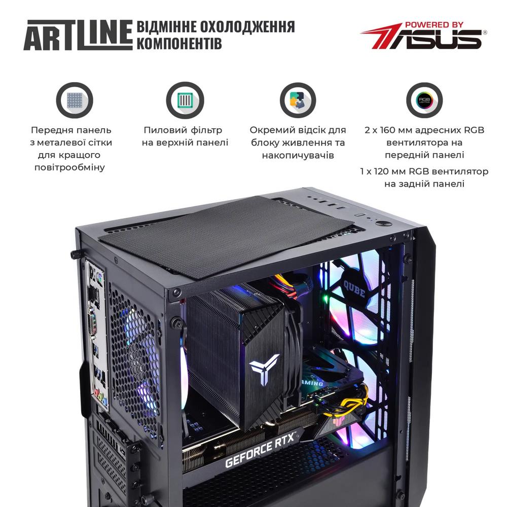 Комп'ютер ARTLINE Gaming X67 Windows 11 Home (X67v39Win) Модель процесора 5600X