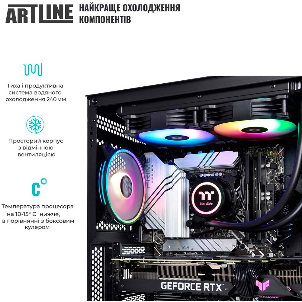 Зображення Комп'ютер ARTLINE Gaming X90 Windows 11 Home (X90v23Win)