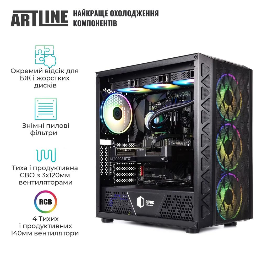 В інтернет магазині Комп'ютер ARTLINE Gaming X93 Windows 11 Home (X93v63Win)