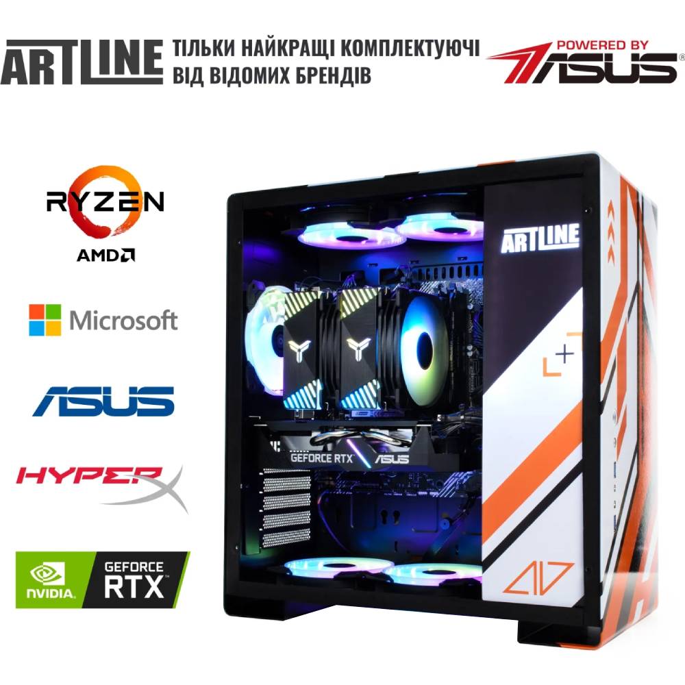 Компьютер ARTLINE Overlord ASMV (ASMVv77) Модель процессора 7800X3D