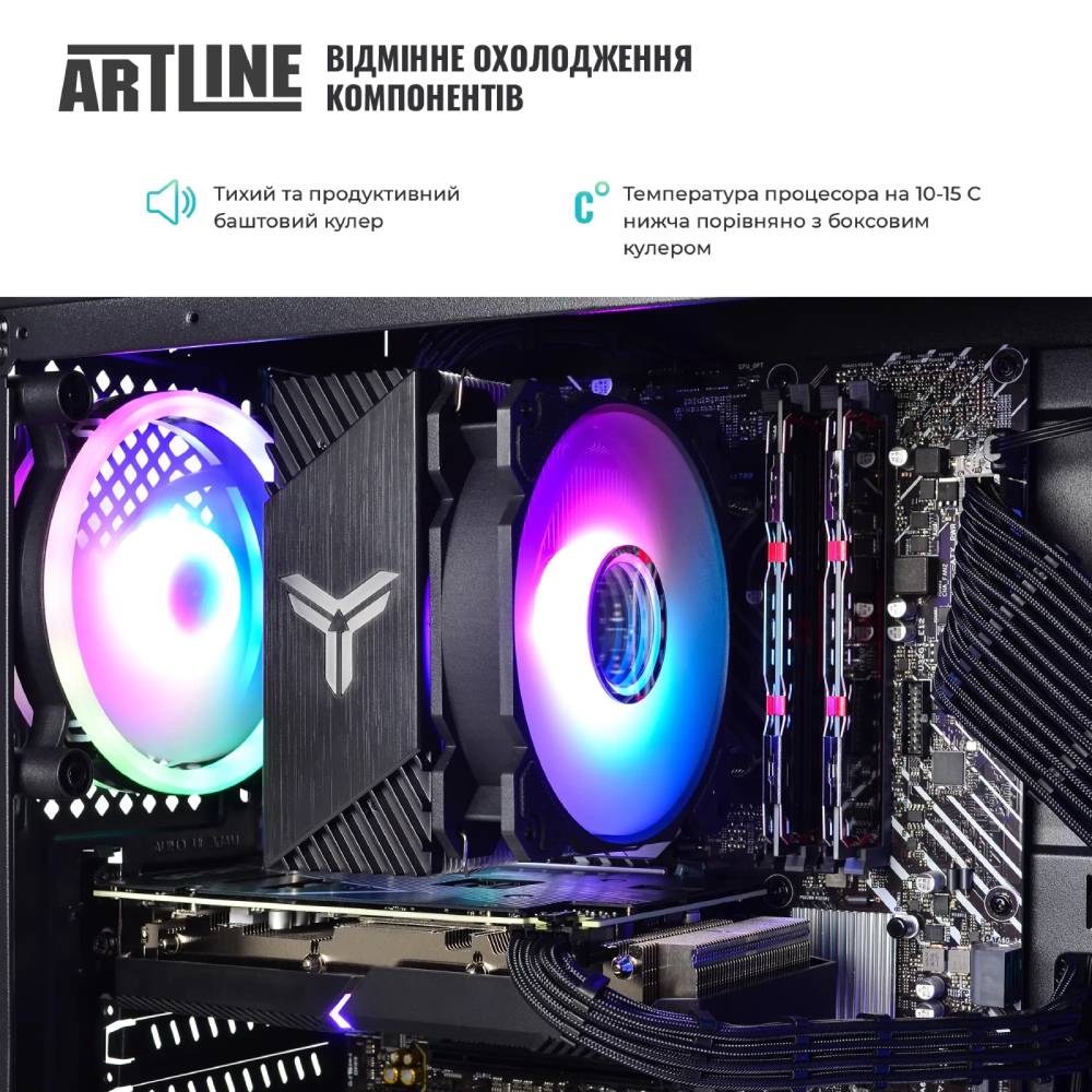 Компьютер ARTLINE Overlord NEON (NEONv99) Серия процессора Intel Core i5