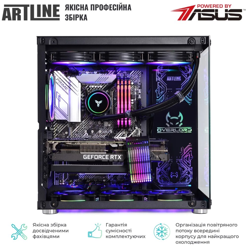 В интернет магазине Компьютер ARTLINE Overlord X99 (X99v71Win)