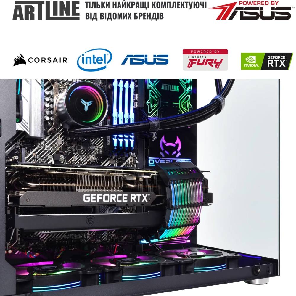 Зображення Комп'ютер ARTLINE Overlord X99 (X99v83)