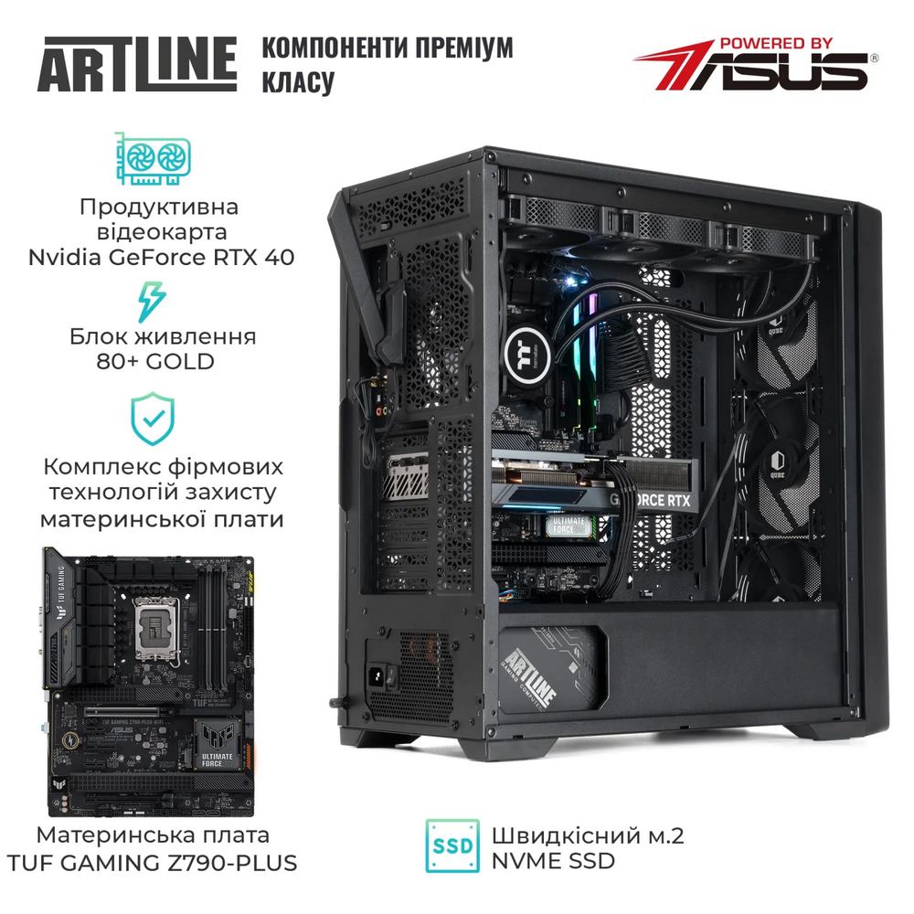 Зовнішній вигляд Комп'ютер ARTLINE WorkStation W99 Windows 11 Pro (W99v66Win)