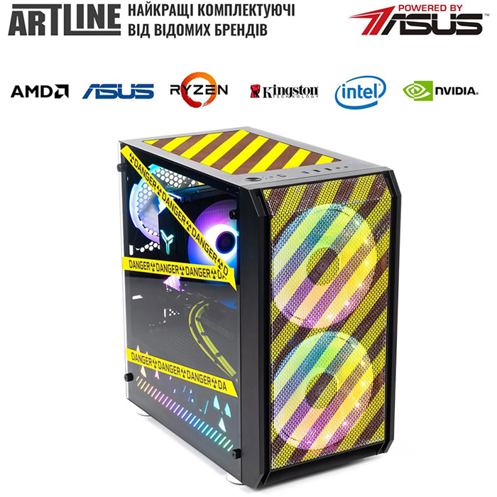 Компьютер ARTLINE Gaming GBS (GBSv27an) Чипсет B550M