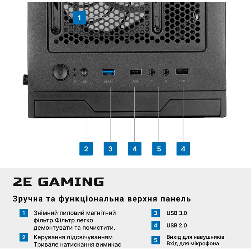 Изображение Компьютер 2E Complex Gaming (2E-10223)