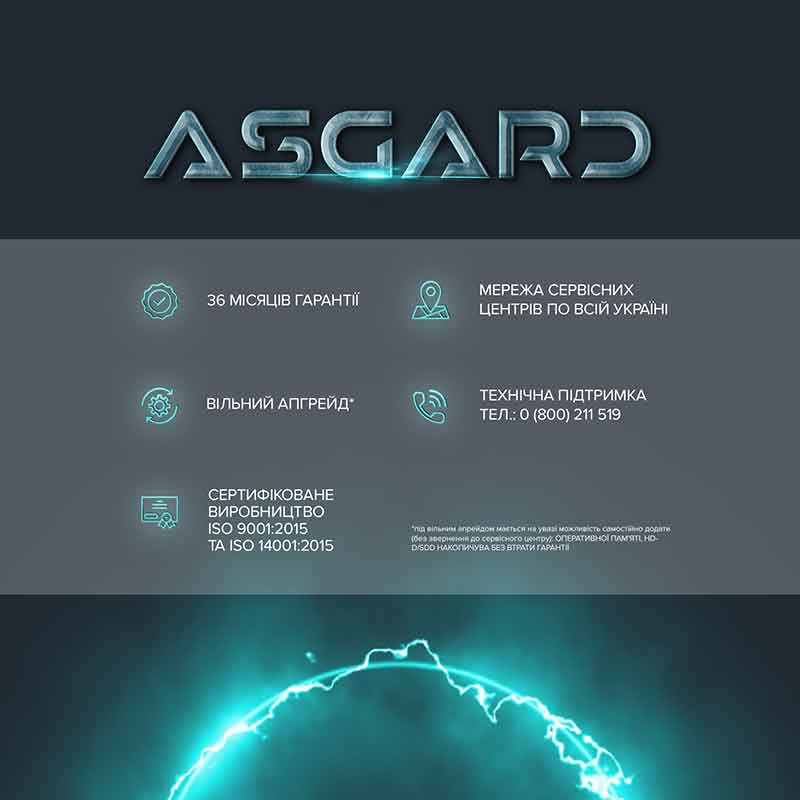 Компьютер ASGARD Bragi (I146KF.32.S20.46T.4276W) Модель процессора 14600KF