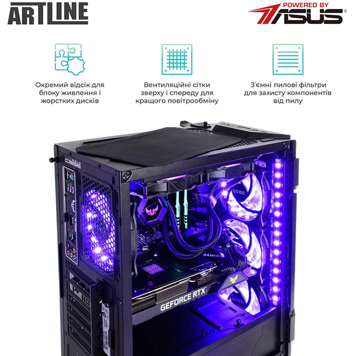 Замовити Комп'ютер ARTLINE Gaming GT301 (GT301v28)