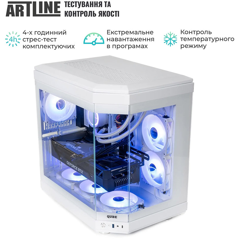 Фото Компьютер ARTLINE Gaming TANKWHITE (TANKWHITEv11)