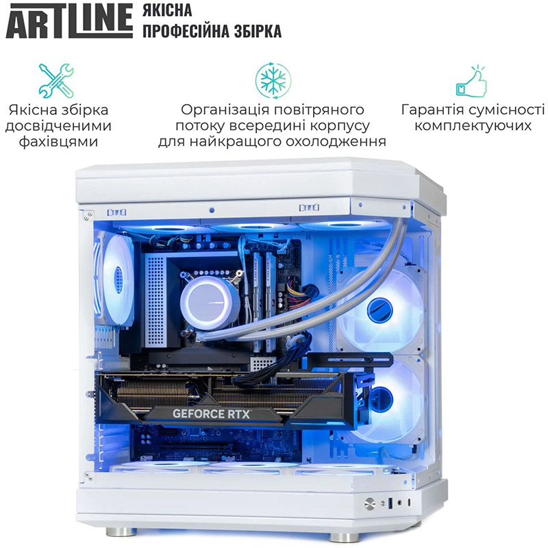 Комп'ютер ARTLINE Gaming TANKWHITE (TANKWHITEv17) Серія процесора AMD Ryzen 5