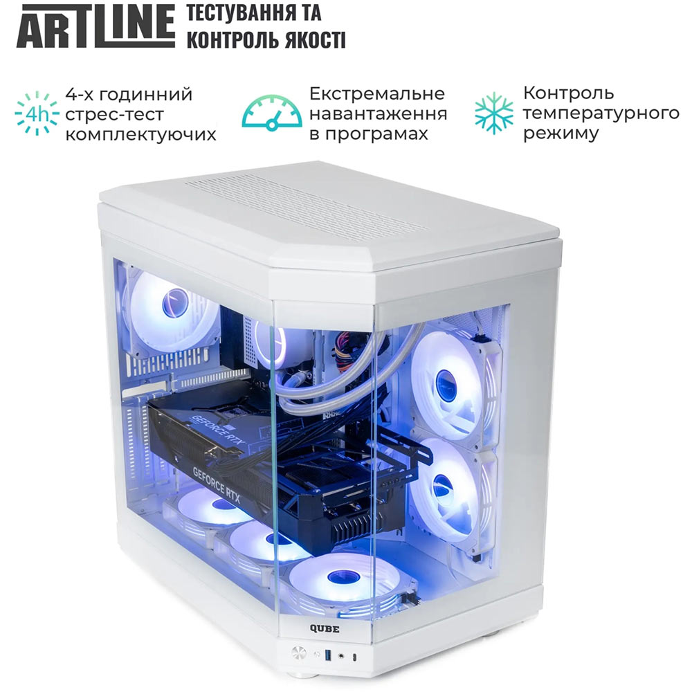 Фото Компьютер ARTLINE Gaming TANKWHITE (TANKWHITEv01)