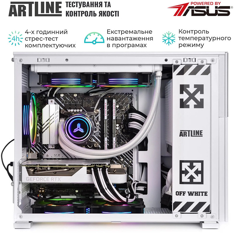 Зображення Комп'ютер ARTLINE Gaming D31WHITE (D31WHITEv40)