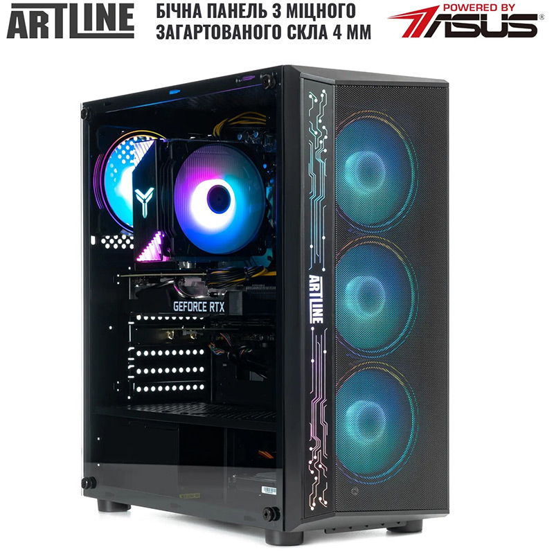 Внешний вид Компьютер ARTLINE Gaming X55 Windows 11 Home (X55v51Win)