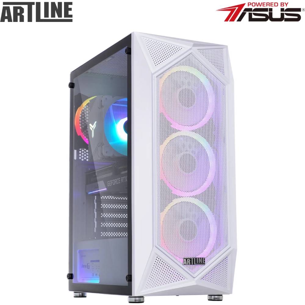 Компьютер ARTLINE Gaming X53WHITE Windows 11 Home (X53WHITEv38Win) Класс геймерский