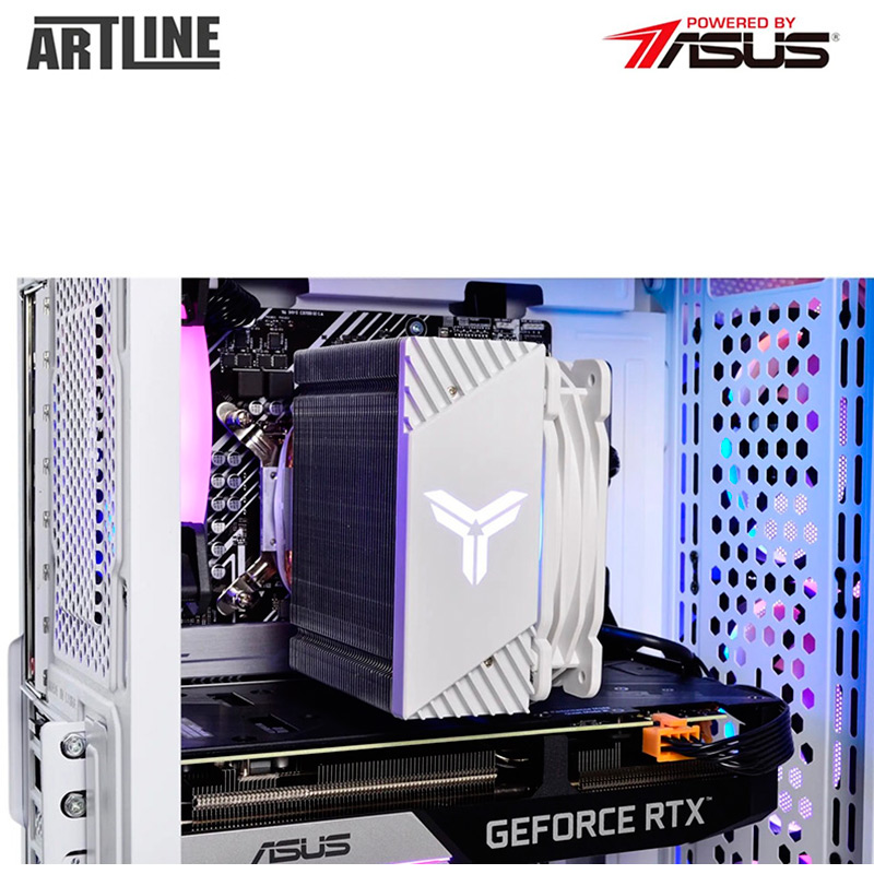 Фото 15 Компьютер ARTLINE Gaming X77WHITE Windows 11 Home (X77WHITEv100Win)