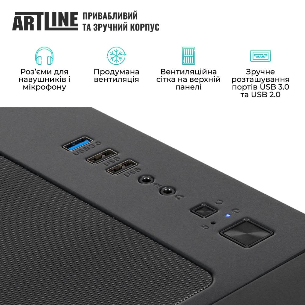 В Украине Компьютер ARTLINE Gaming X77 Windows 11 Home (X77v114Win)
