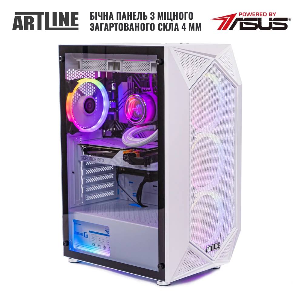 Внешний вид Компьютер ARTLINE Gaming X67WHITE (X67WHITEv44)