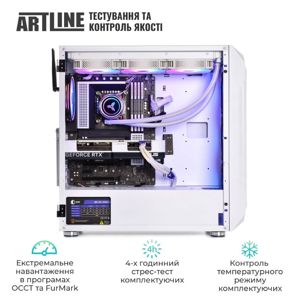 Компьютер ARTLINE Gaming X67WHITE (X67WHITEv45) Серия процессора AMD Ryzen 5