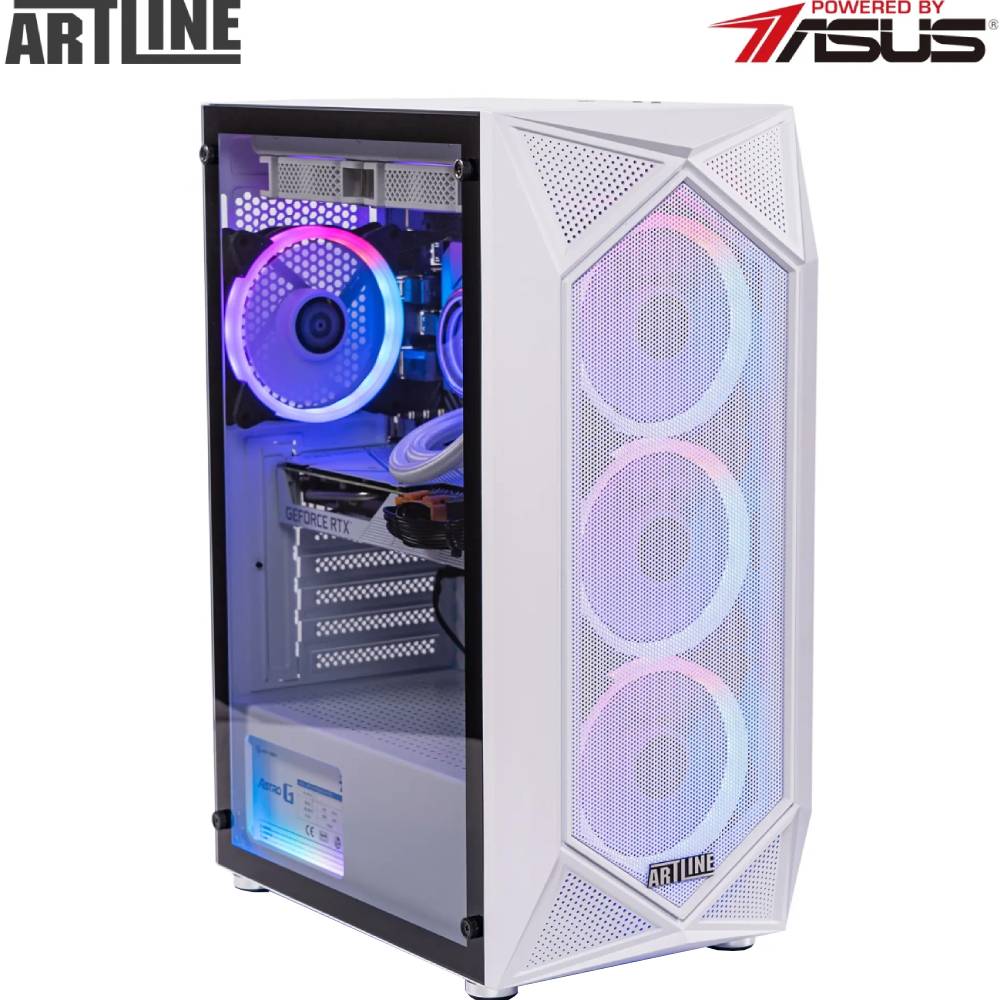 Компьютер ARTLINE Gaming X75WHITE (X75WHITEv94) Чипсет PRIME B760M-A