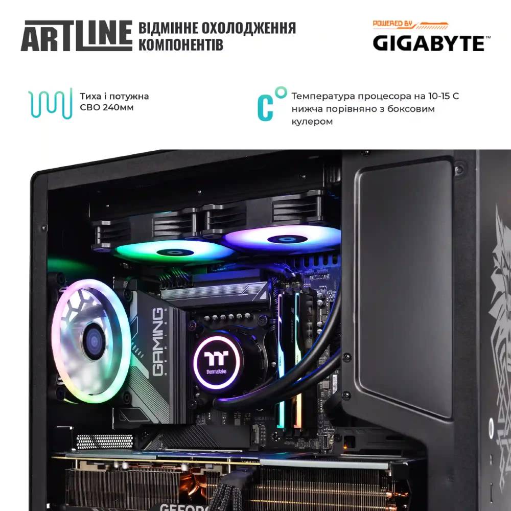 Комп'ютер ARTLINE Overlord GIGA (GIGAv52) Чіпсет Intel® Z790