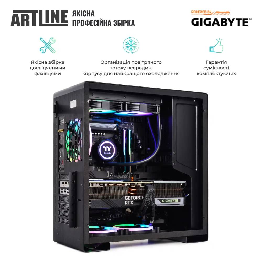 Компьютер ARTLINE Overlord GIGA (GIGAv58) Чипсет Intel® Z790