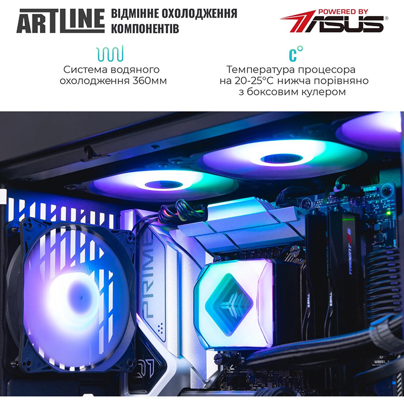 Комп'ютер ARTLINE Gaming Y60 Windows 11 Home (Y60v25Win) Модель процесора 14700KF