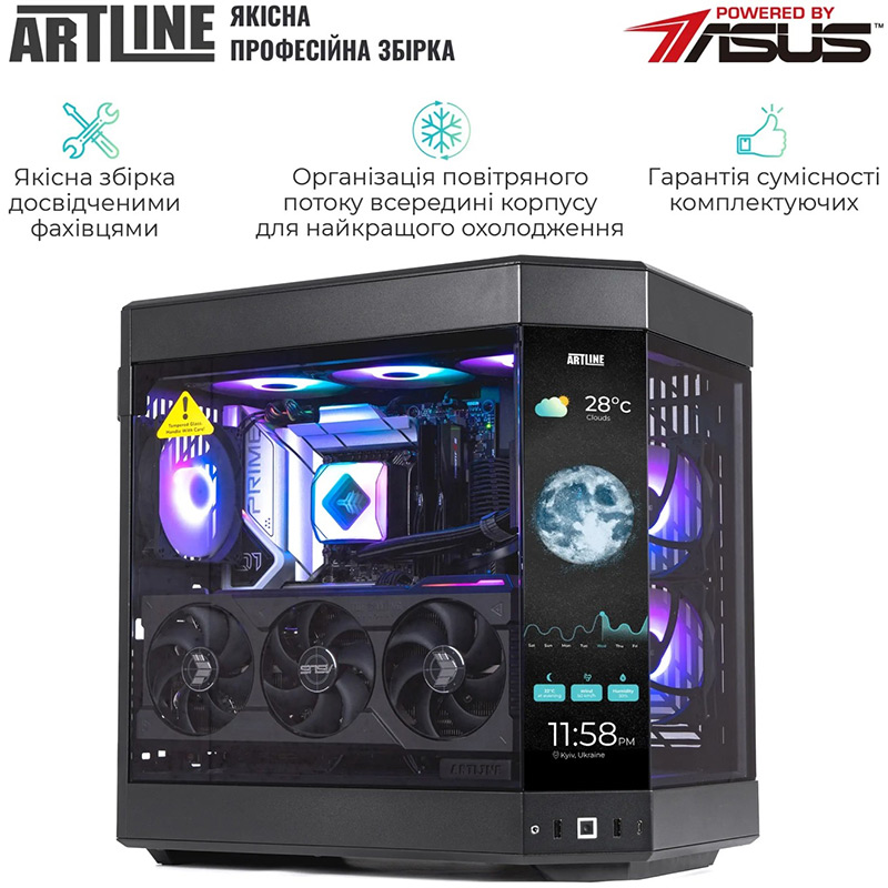 Зображення Комп'ютер ARTLINE Gaming Y60 Windows 11 Home (Y60v25Win)