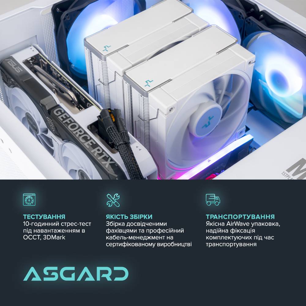 Комп'ютер ASGARD Fenrir (A76.32.S5.47T.3506W) Модель процесора 7600X