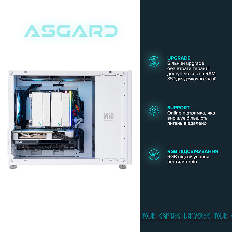 Замовити Комп'ютер ASGARD Fenrir (A77X.64.S20.675XT.3661)