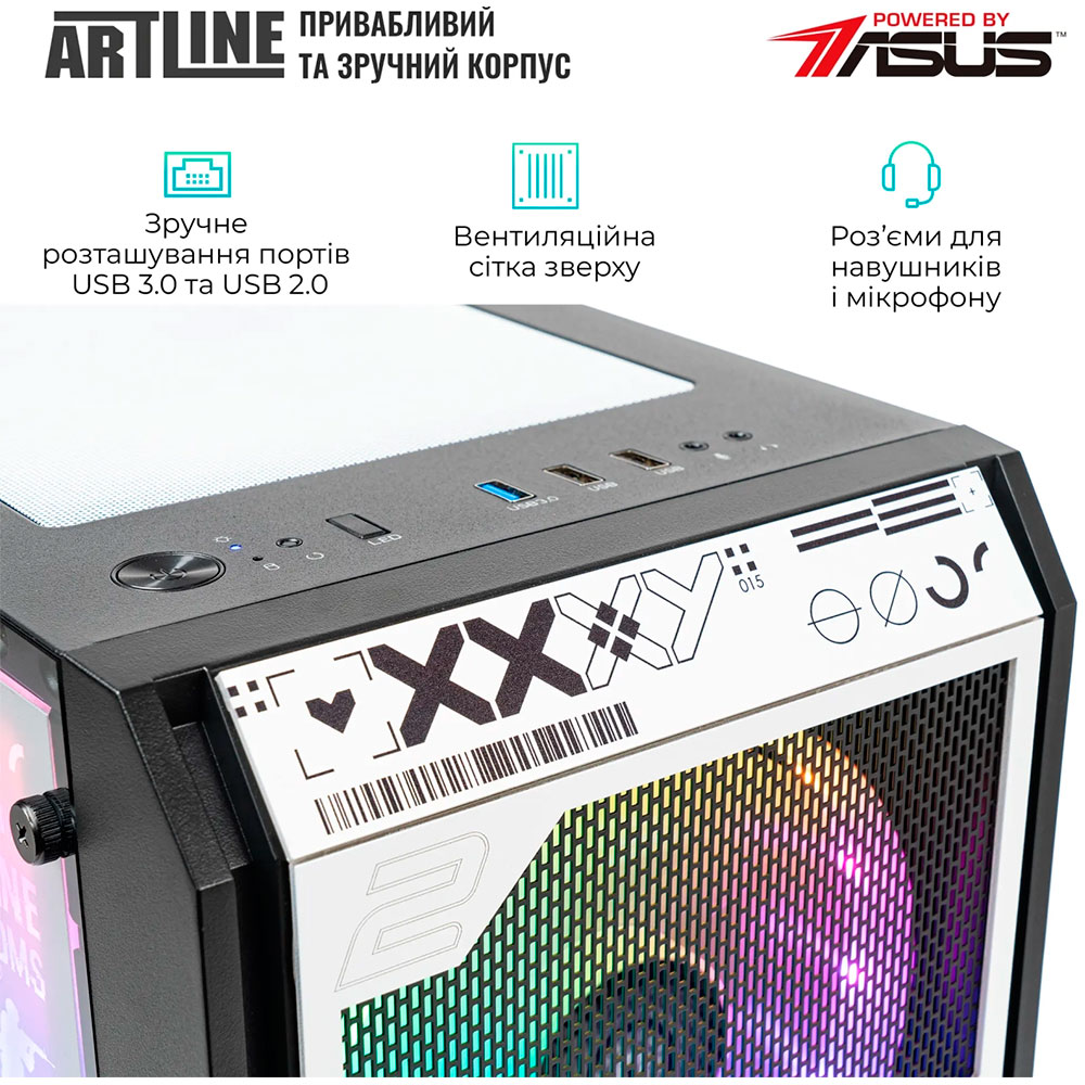 Внешний вид Компьютер ARTLINE Gaming GBS (GBSv63cs)