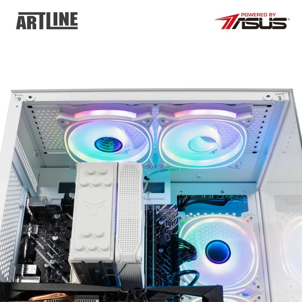 Комп'ютер ARTLINE Gaming X33WHITE (X33WHITEv21) Чіпсет H610