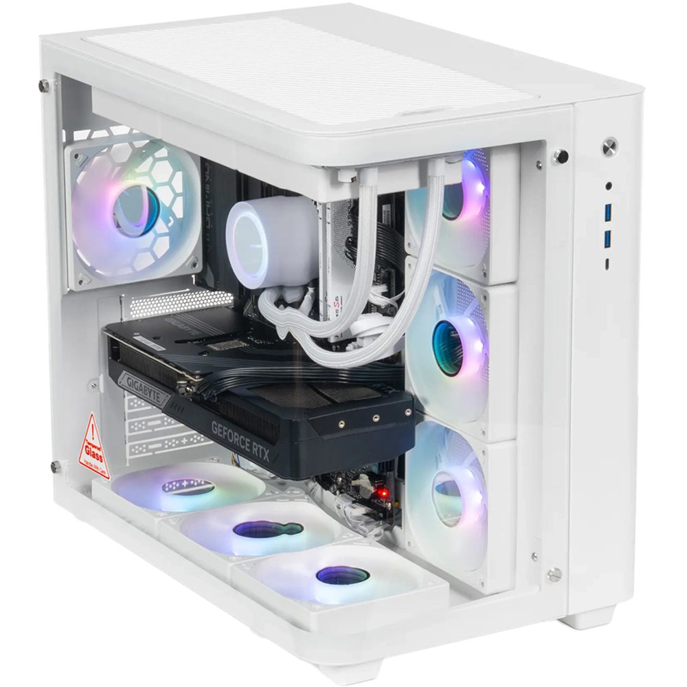 Компьютер ARTLINE Gaming TANKWHITE (TANKWHITEv14) Внешний вид Компьютер ARTLINE Gaming TANKWHITE (TANKWHITEv14)